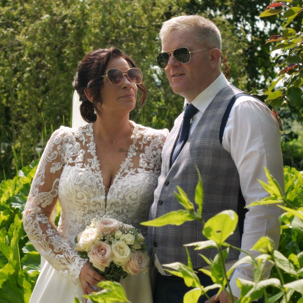 Portraits amidst the summer foliage at Oak Gardens near Derry.